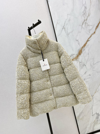 Monc 25fw tweed puffer jackets
