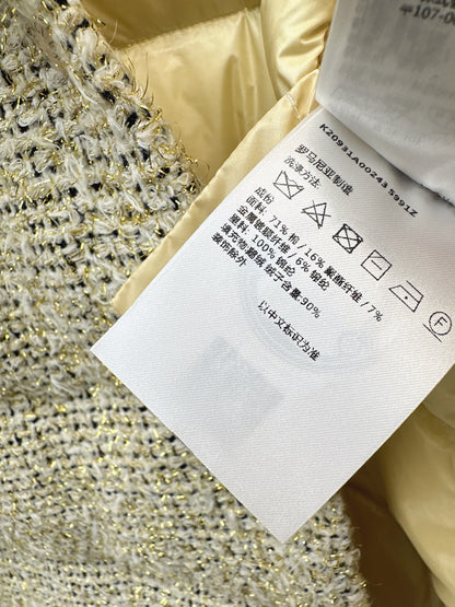 Monc 25fw tweed puffer jackets