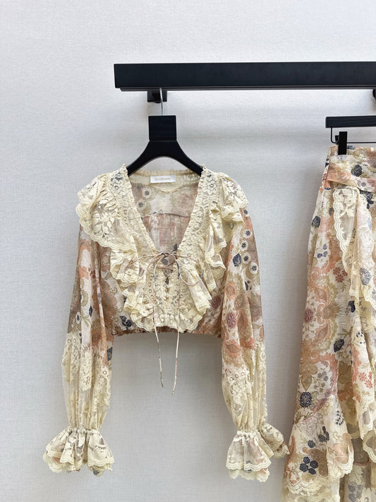 Zimm 25fw silk linen shirt