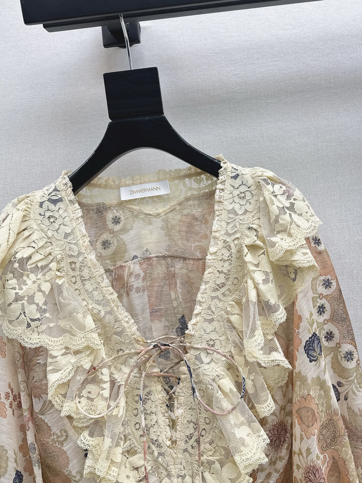 Zimm 25fw silk linen shirt