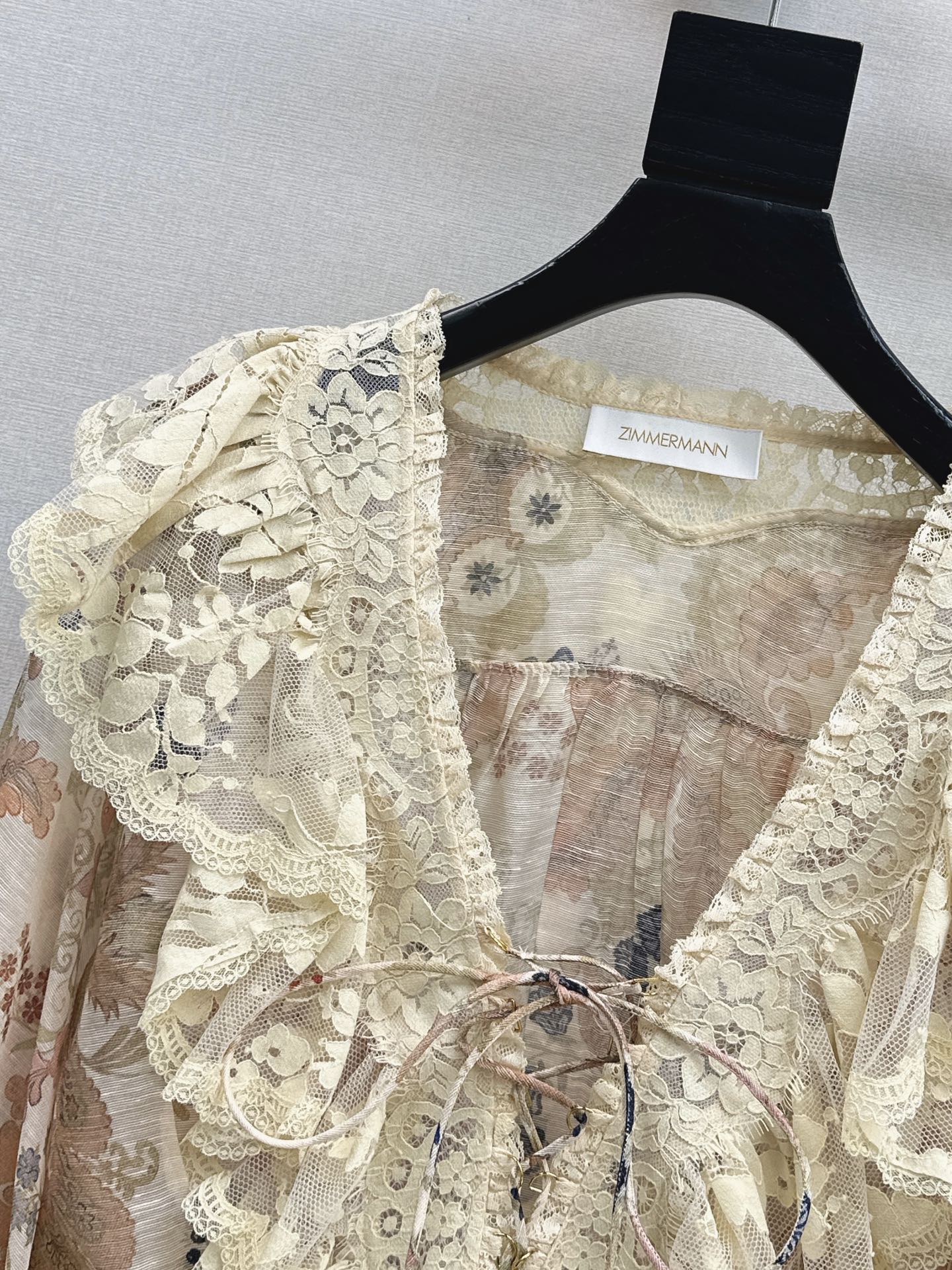 Zimm 25fw silk linen shirt