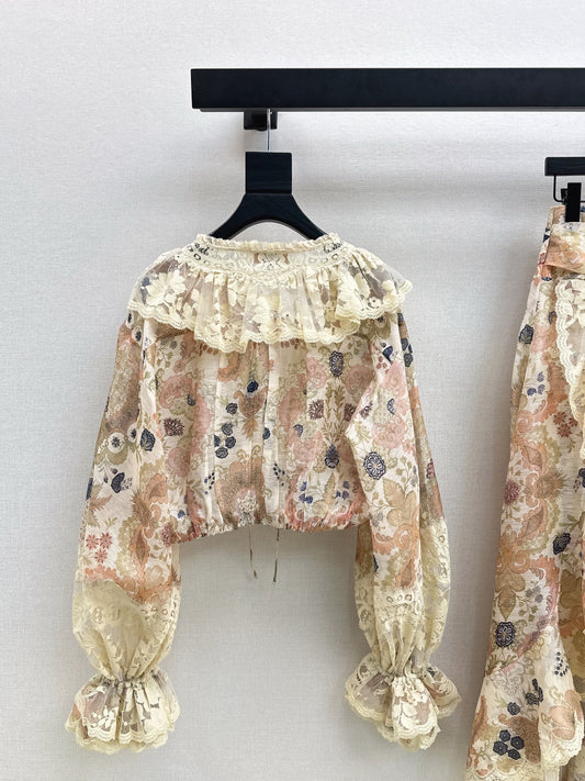 Zimm 25fw silk linen shirt