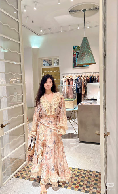 Zimm 25fw silk linen shirt