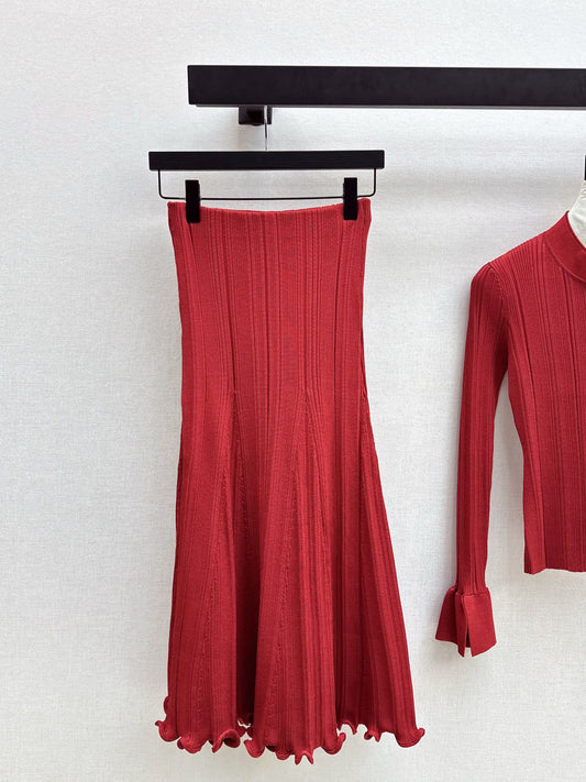 SP 25fw knitted dress