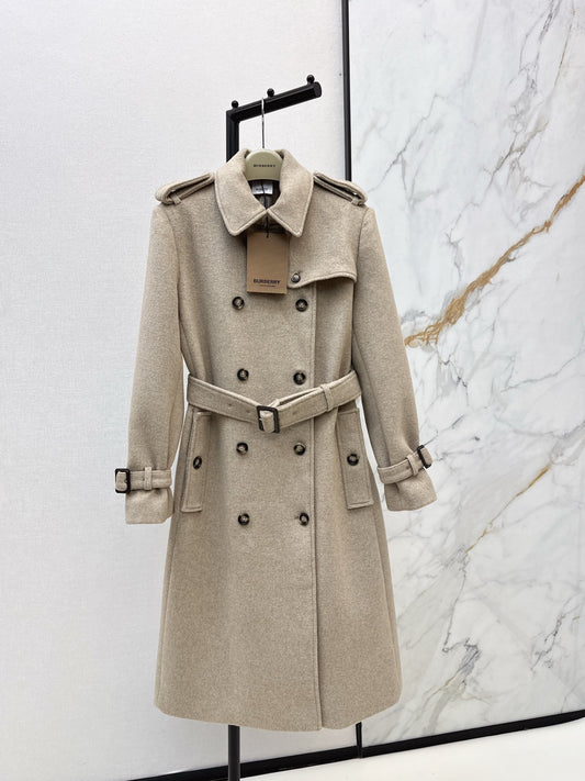 Burb 25fw woolen overcoats