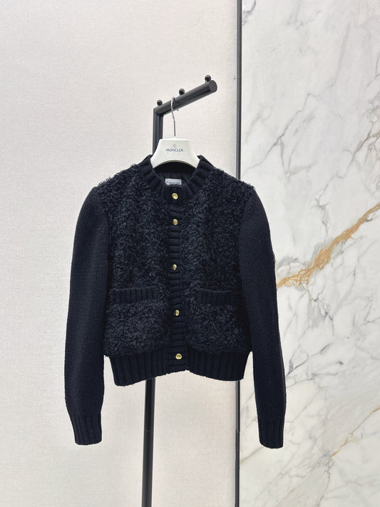 Monc 25fw wool knit jacket