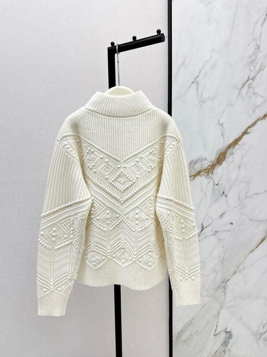 Loro 25fw jacquard sweater