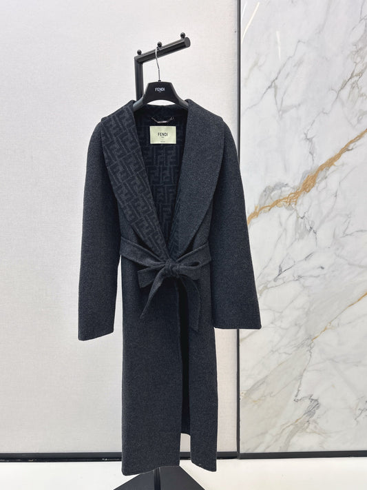 Fend 25fw woolen overcoats