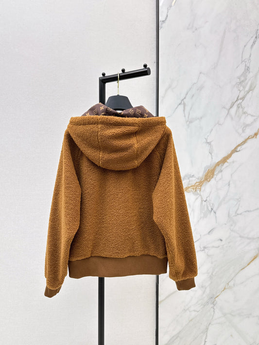 Louis 25fw hooded zipper jacket