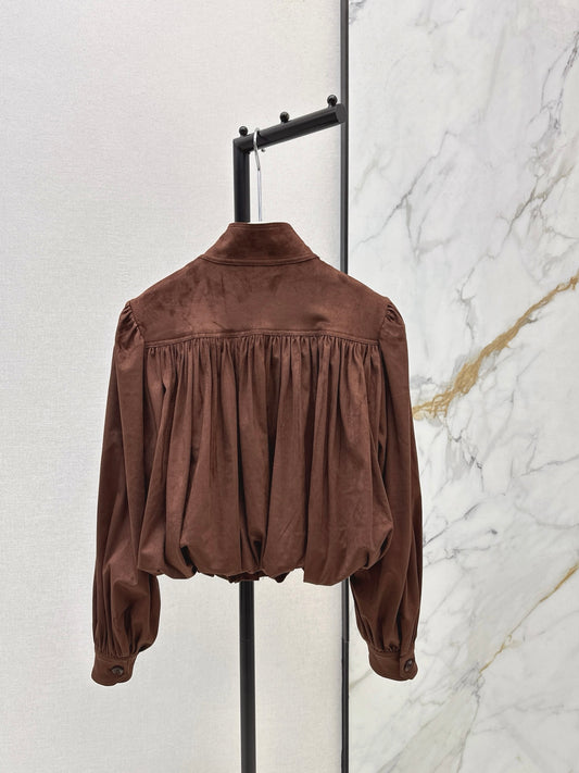 Chol 26ss suede jacket