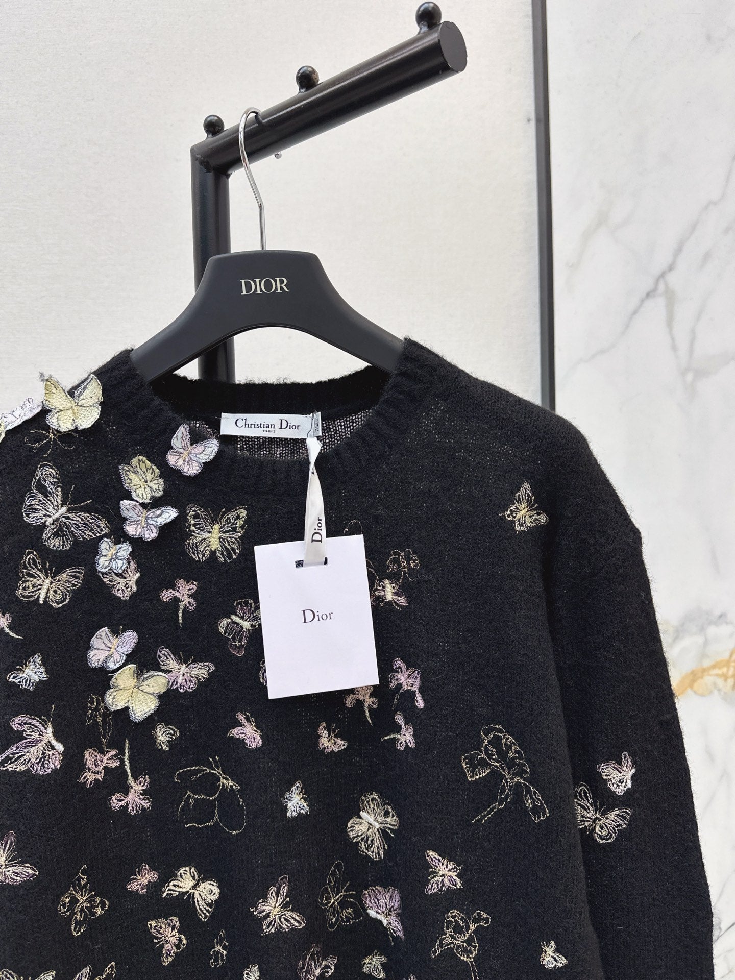 CD 26ss embroidery knitwear