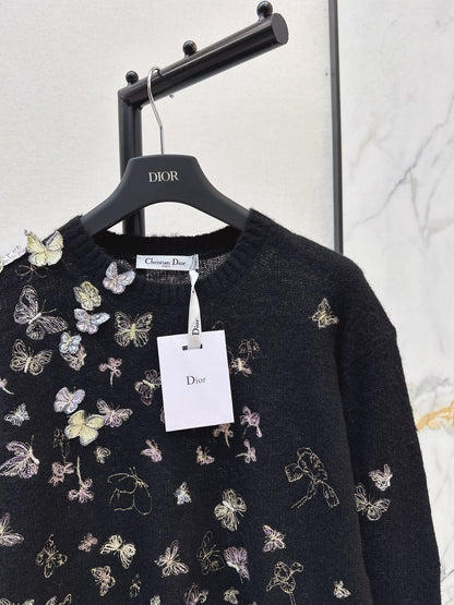 CD 26ss embroidery knitwear