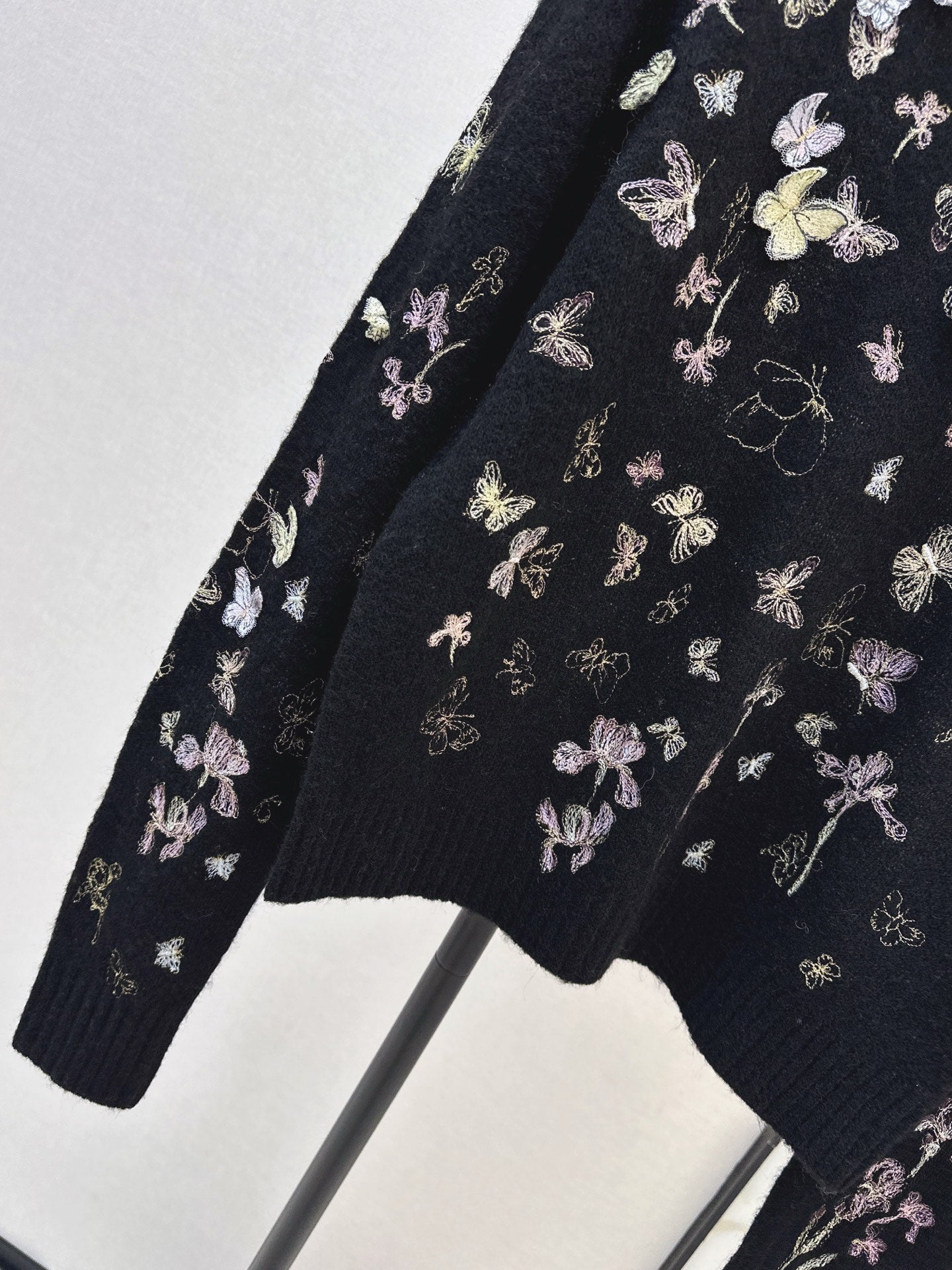 CD 26ss embroidery knitwear