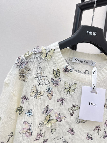 CD 26ss embroidery knitwear