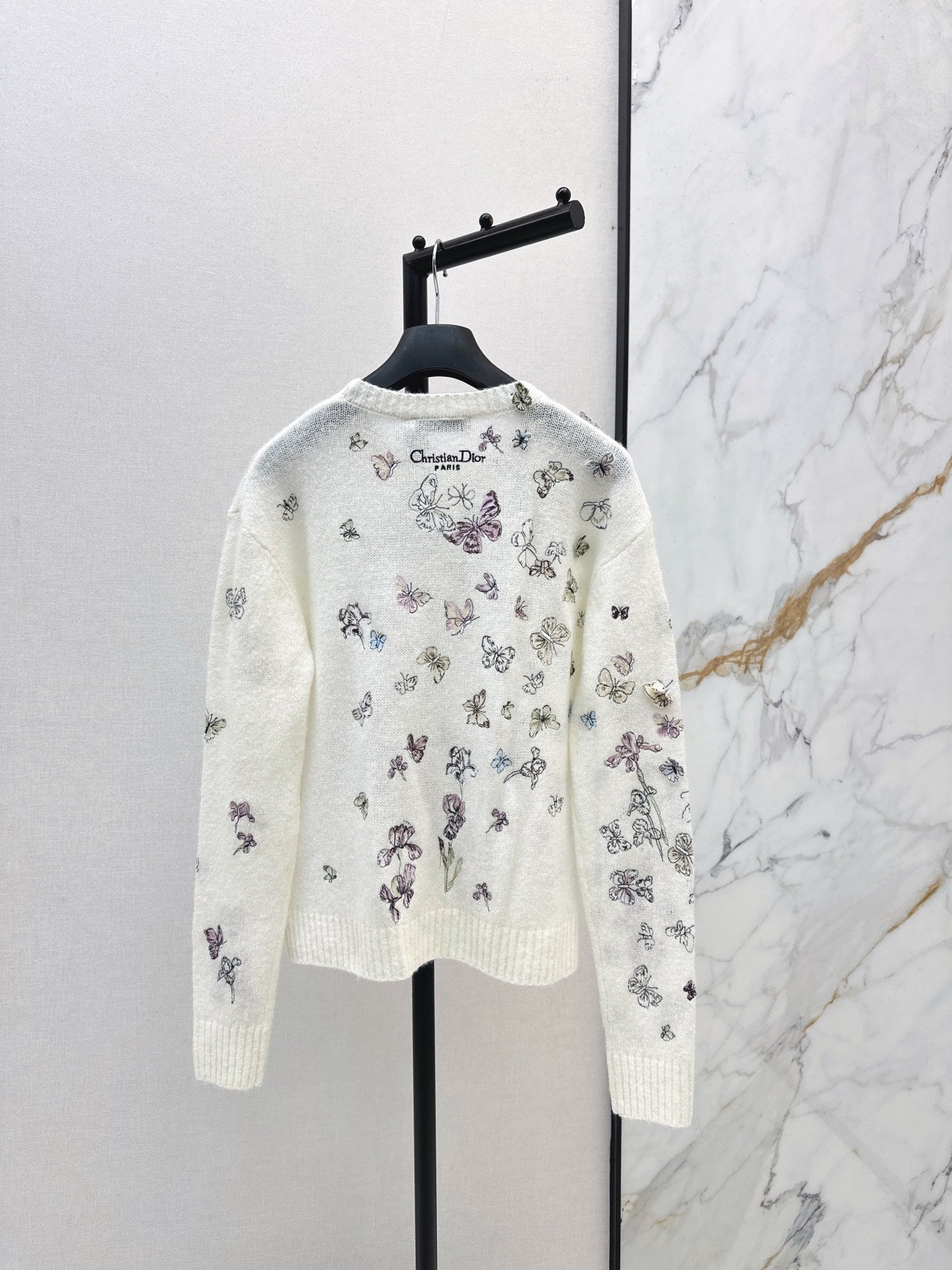 CD 26ss embroidery knitwear