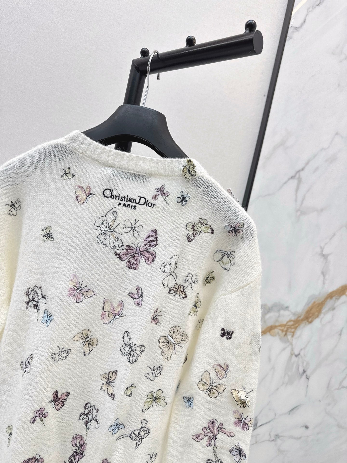 CD 26ss embroidery knitwear