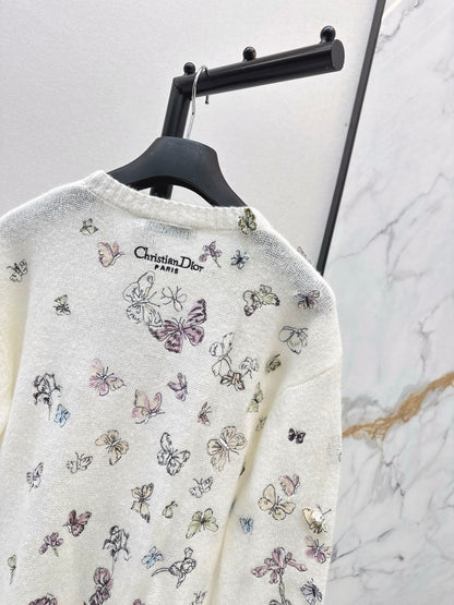 CD 26ss embroidery knitwear