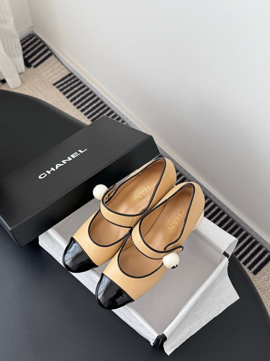 Chan 25fw mary jane chunky heel