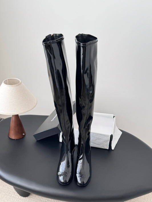 Chan 25fw over the knee boots