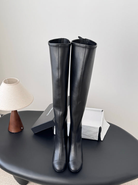 Chan 25fw over the knee boots