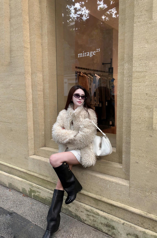 Chan 25fw cuff boots