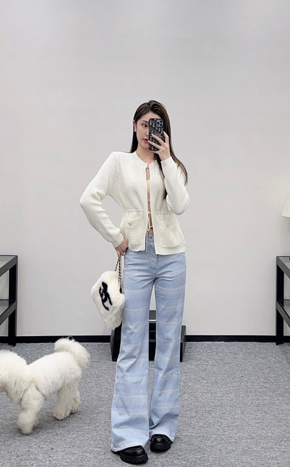 Chan 25fw flared jeans