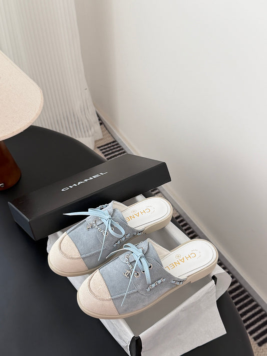 Chan 26ss slip-on shoes
