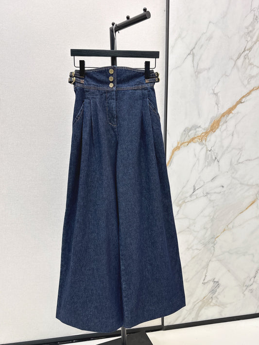 Zimm 26ss wide-leg jeans