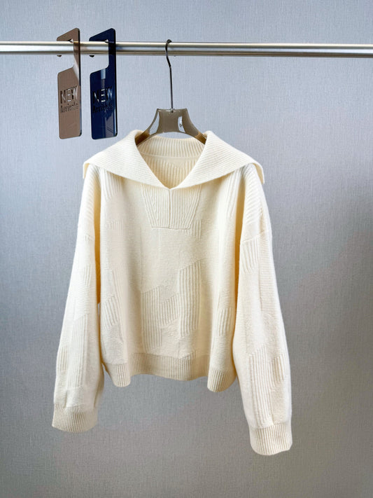 Herm jacquard sweater