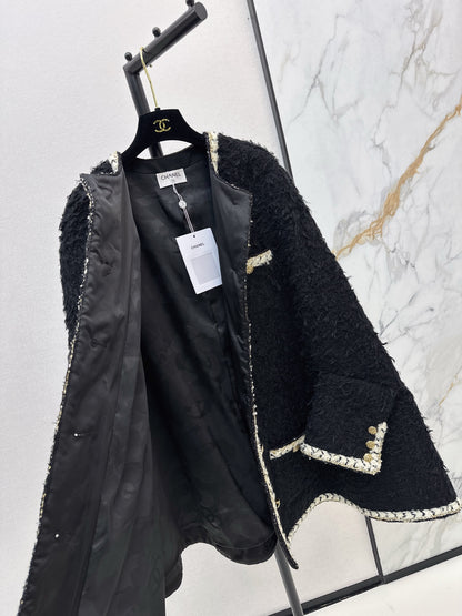 Chan 26ss tweed cape coats