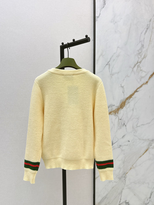 Gucc 25fw jacquard knit cardigan