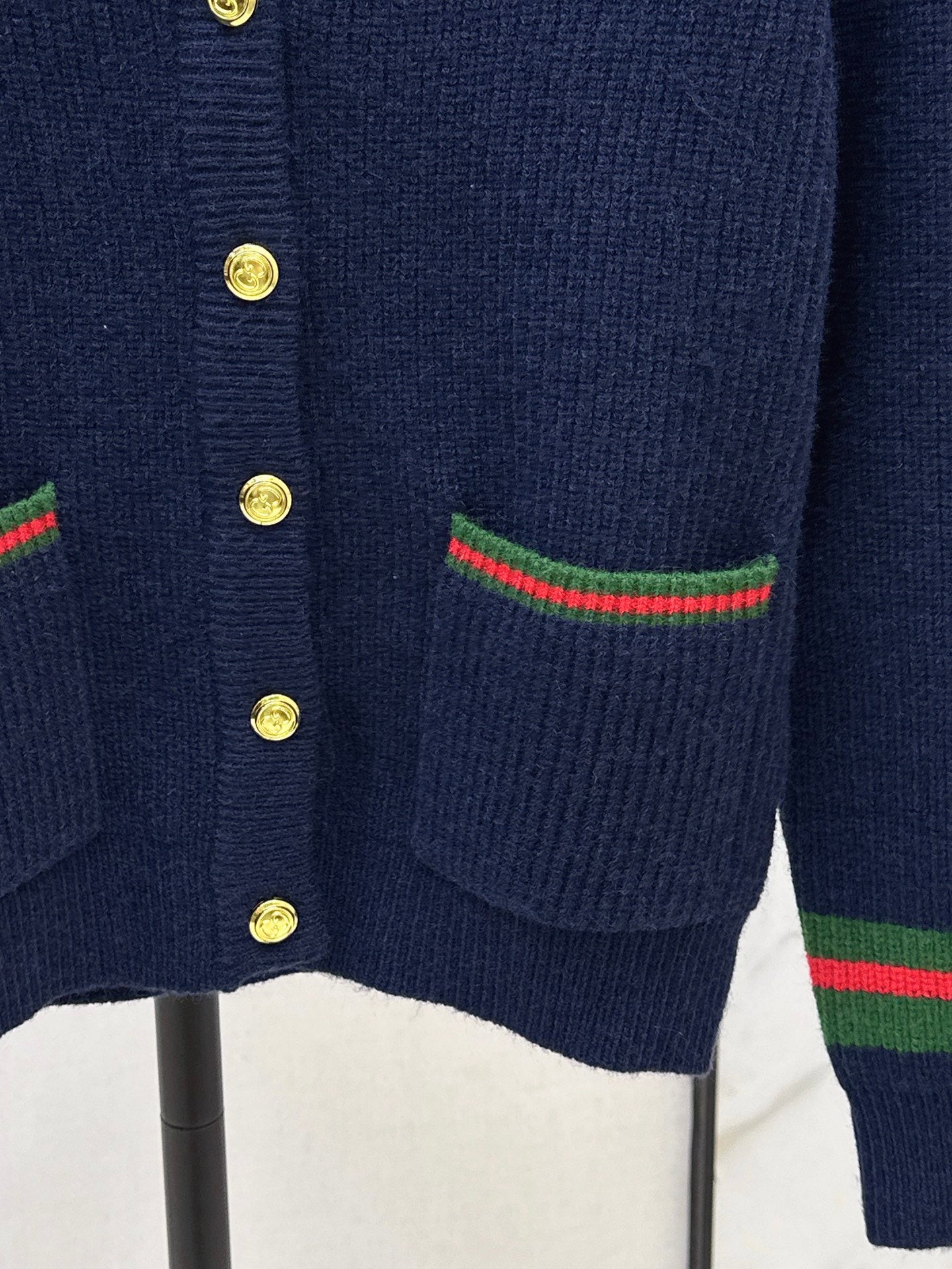 Gucc 25fw jacquard knit cardigan