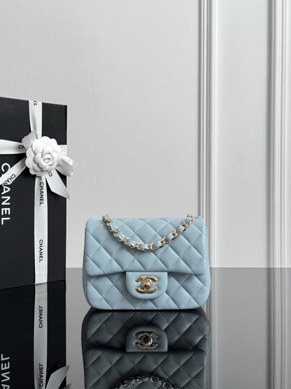 Chan cf17 chain shoulder bag