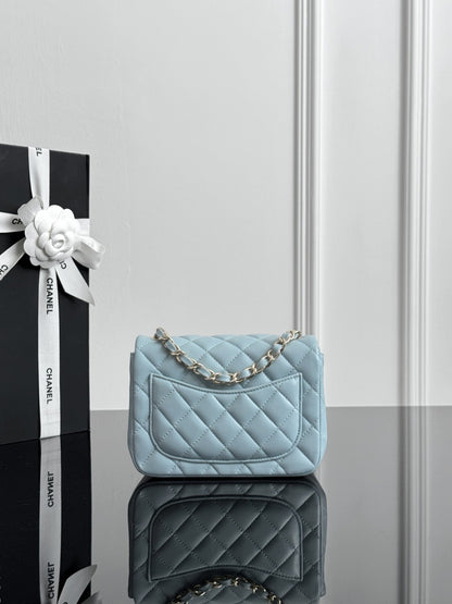 Chan cf17 chain shoulder bag