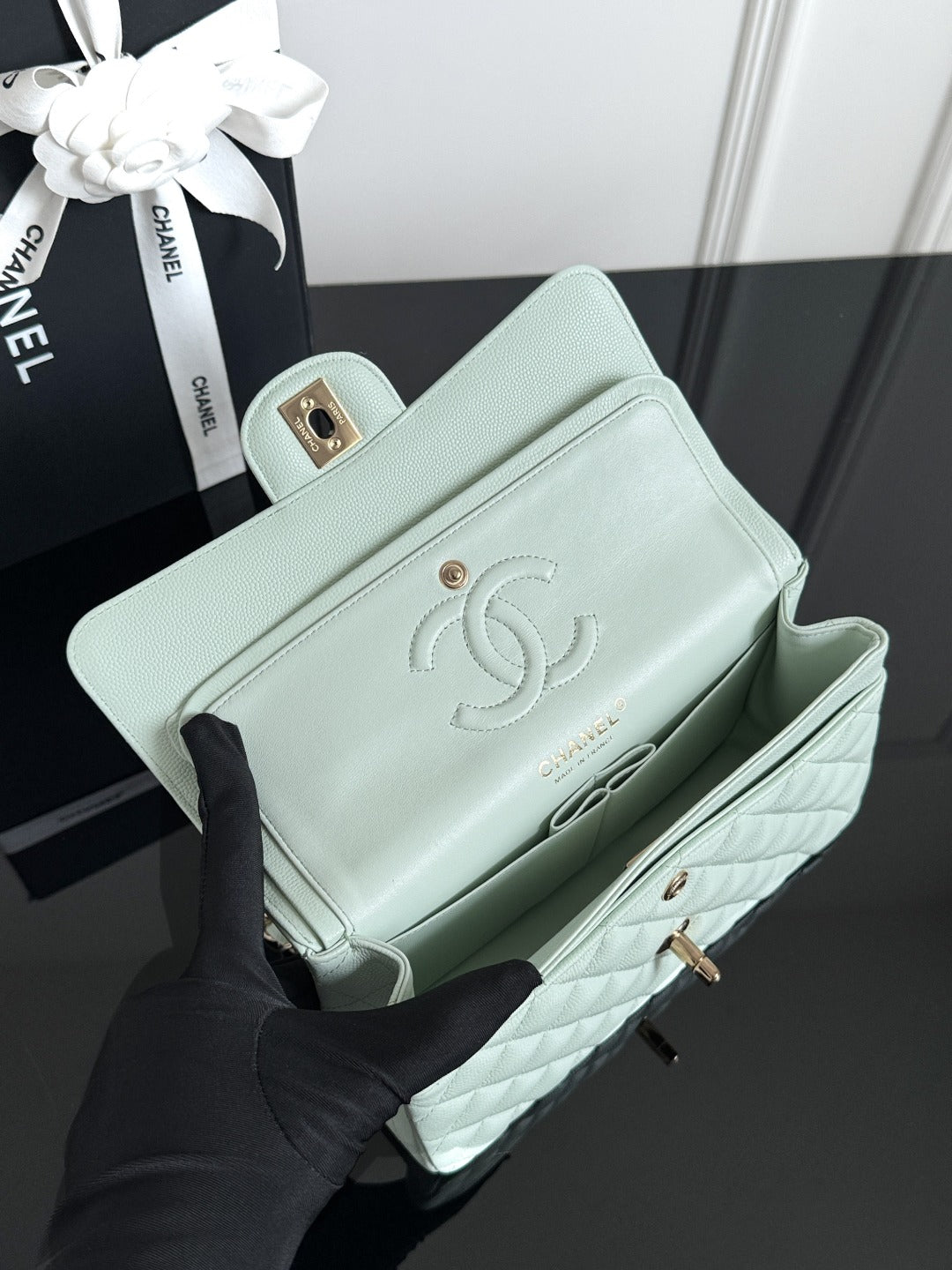 Chan cf23 chain shoulder bag