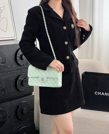 Chan cf23 chain shoulder bag