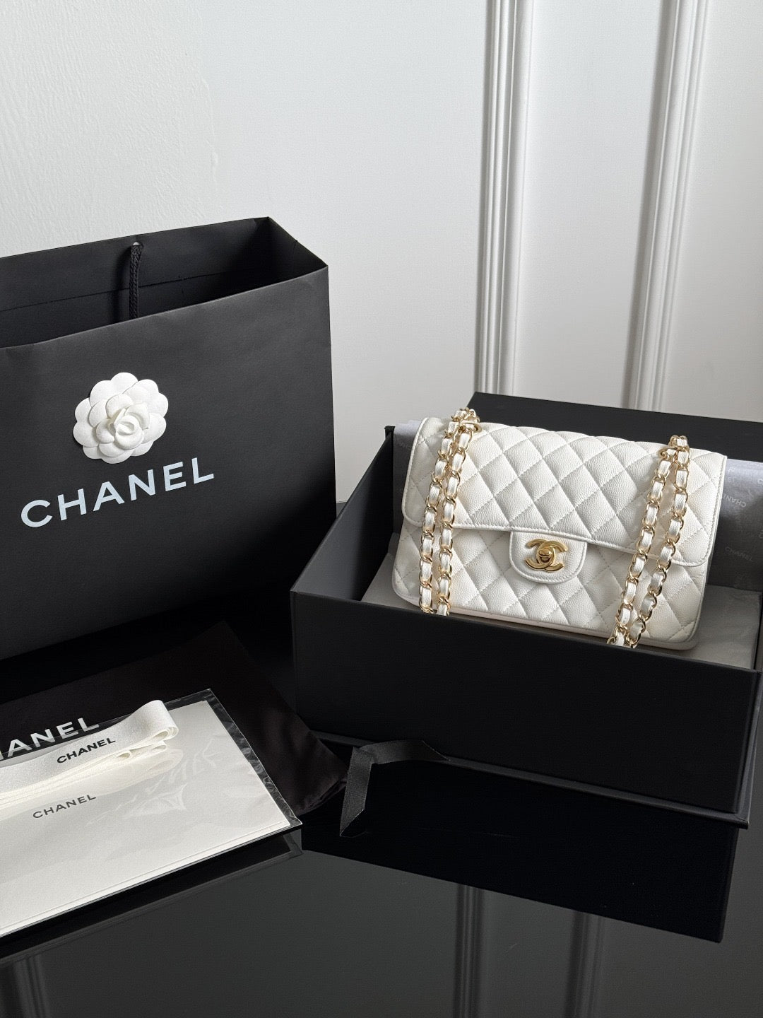 Chan cf23 chain shoulder bag