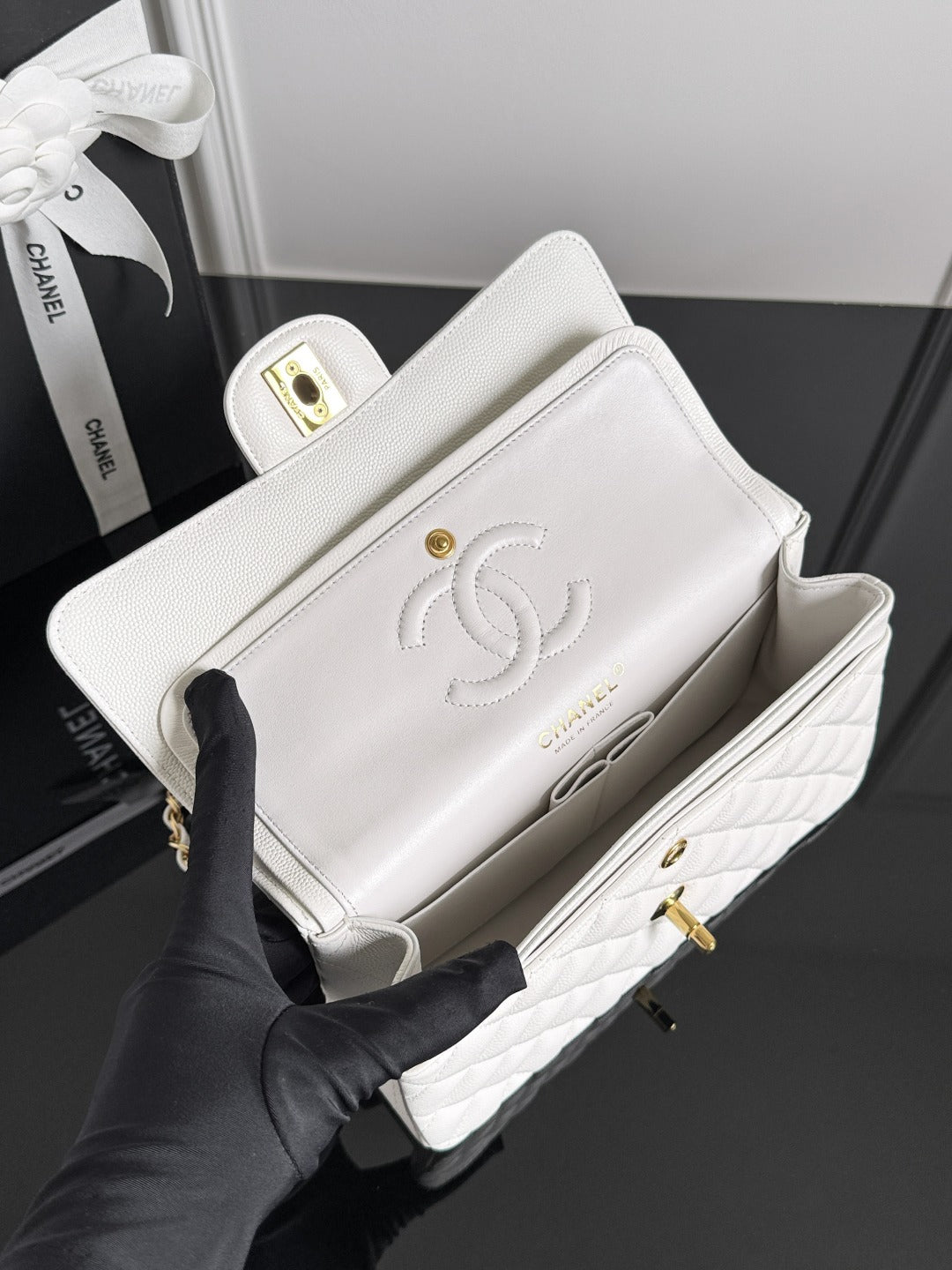 Chan cf23 chain shoulder bag