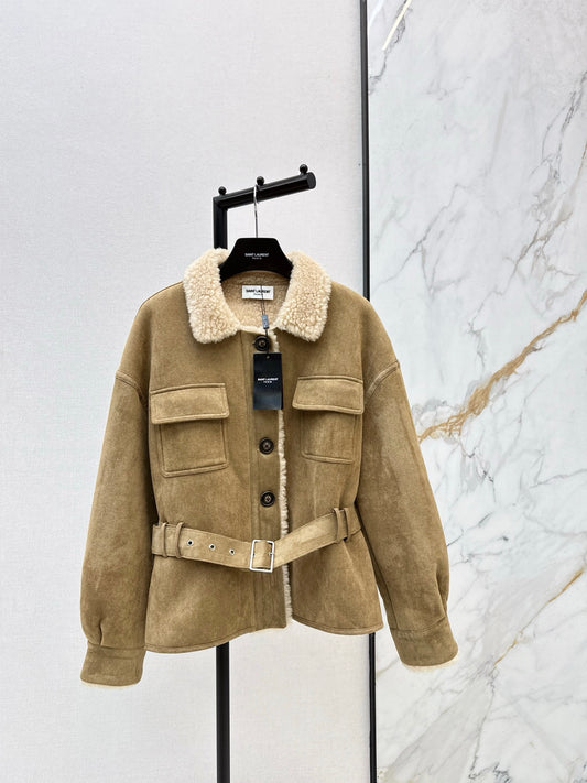 Sain 26ss suede jacket