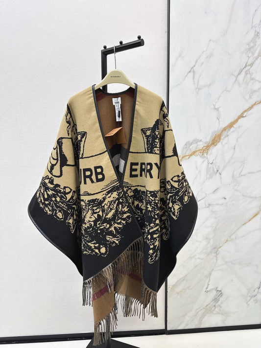 Burb 26ss reversible shawls