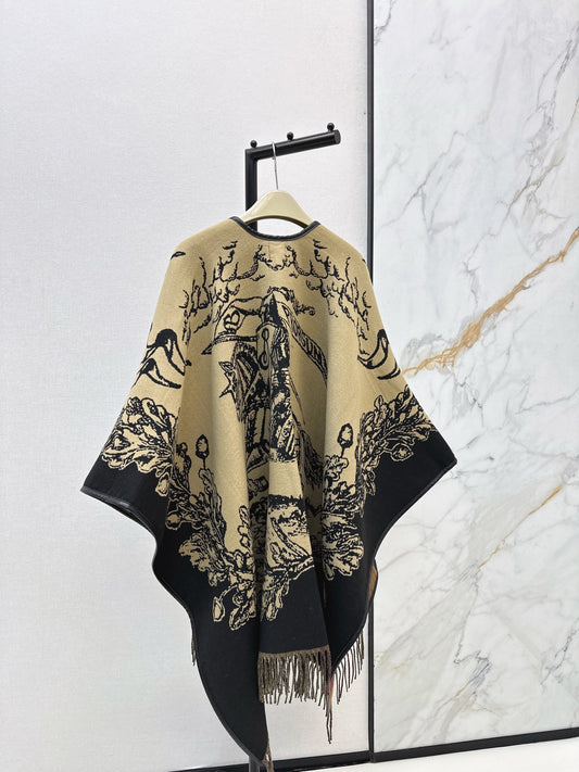 Burb 26ss reversible shawls