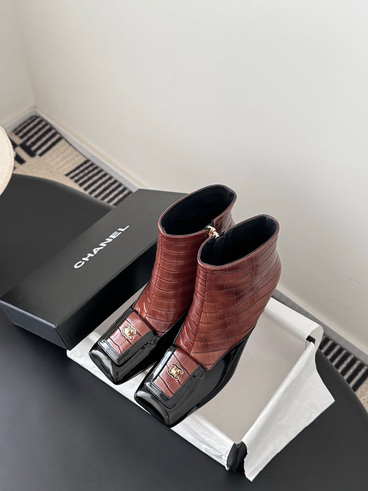 Chan 26ss ankle boots