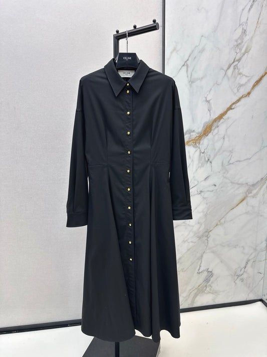 Celi 26ss wool shirt dress