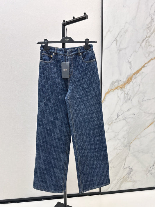 Fend 26ss straight jeans