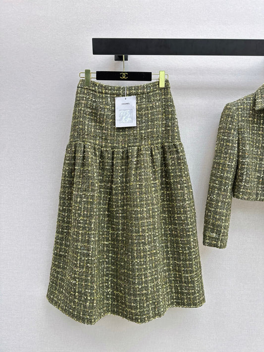 Chan 26ss woven skirts