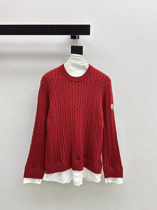 Monc 26ss contract knit sweater