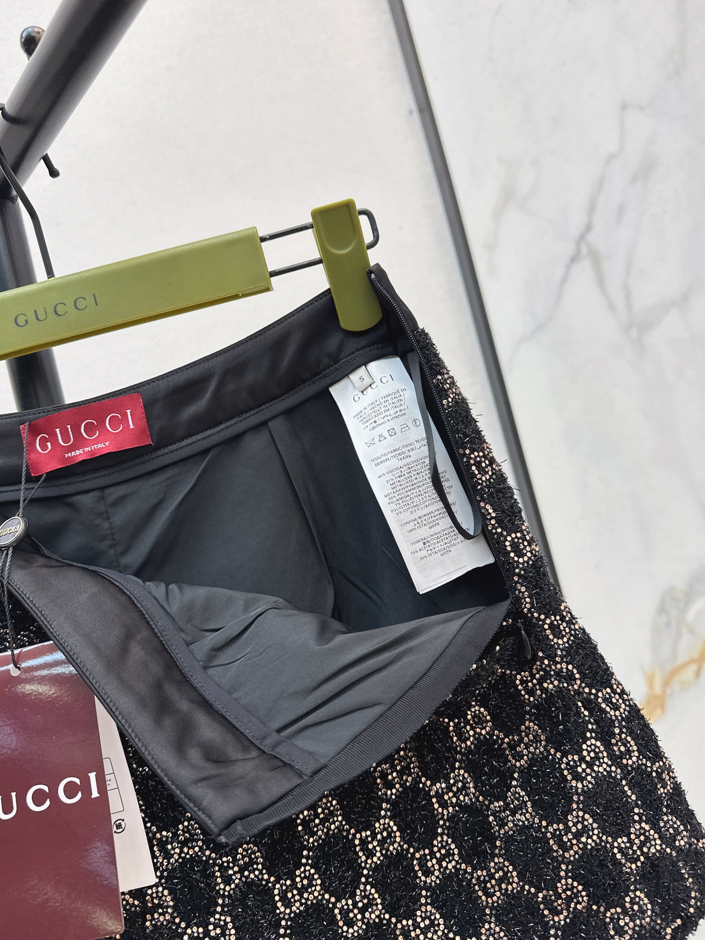 Gucc 26ss woven short