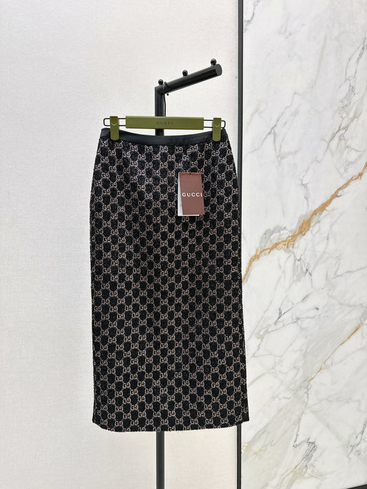Gucc 26ss woven skirts