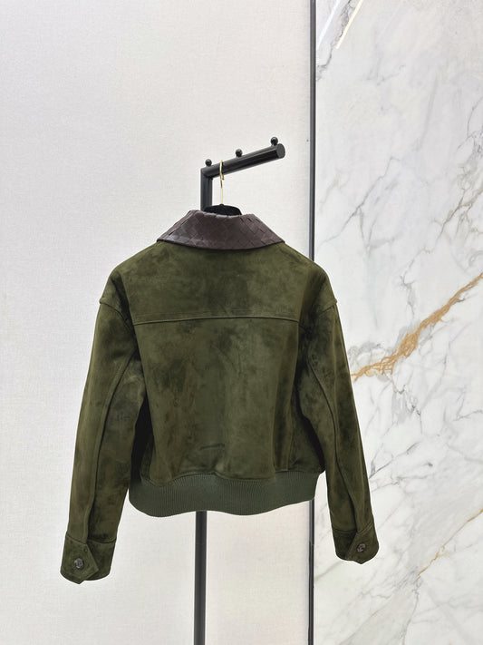 Bott 26ss leather jacket