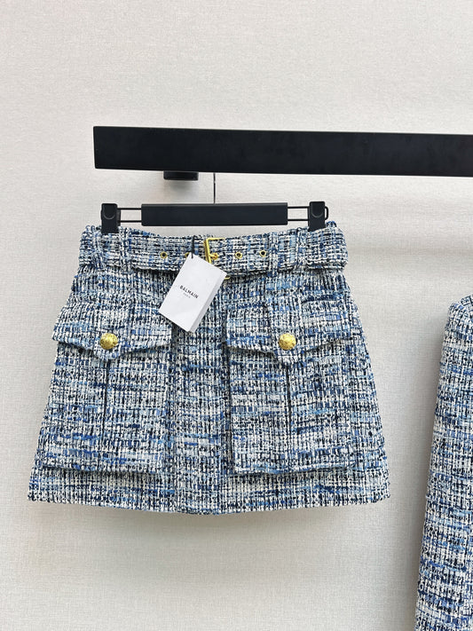 Balm 26ss woven skirts